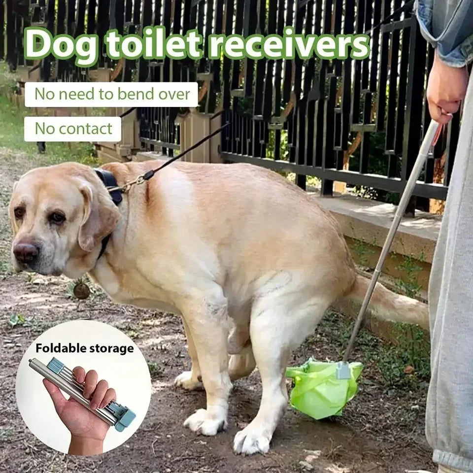 Pet Toilet Portable Outdoor Garbage Bag, Dog Toilet Shovel Fecal Dispenser  Poop Bag Dog Products Zero Waste Dog Stuff