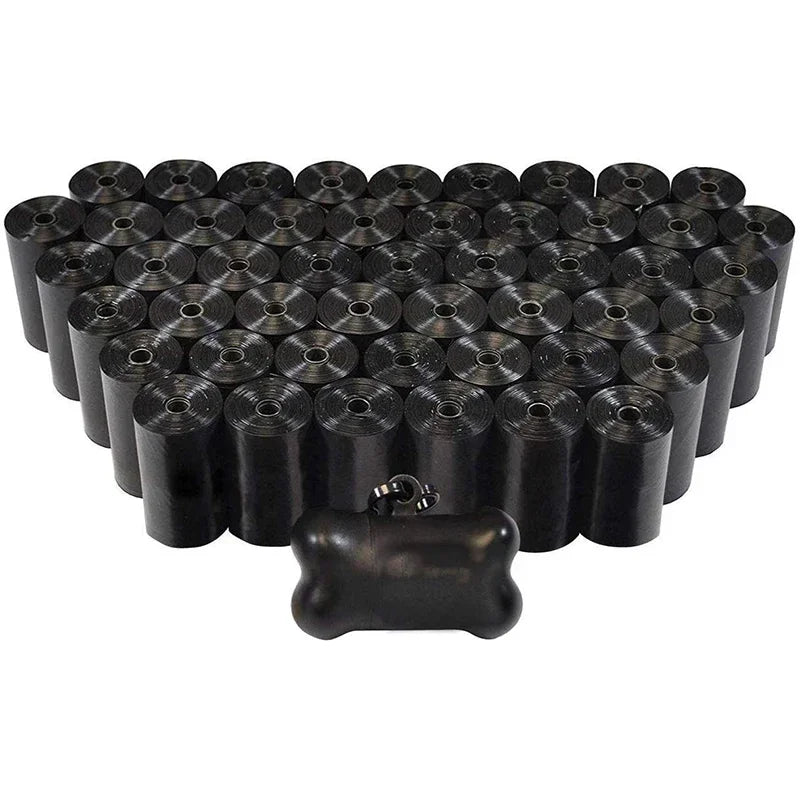100 Rolls Dog Poop Bag Biodegradable Pet Dog Poop Bag Zero Waste Dog Pooper Bags Paw Doggy Litter Poop Bag