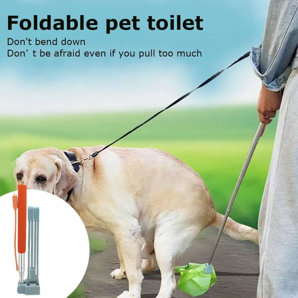 Pet Toilet Portable Outdoor Garbage Bag, Dog Toilet Shovel Fecal Dispenser  Poop Bag Dog Products Zero Waste Dog Stuff